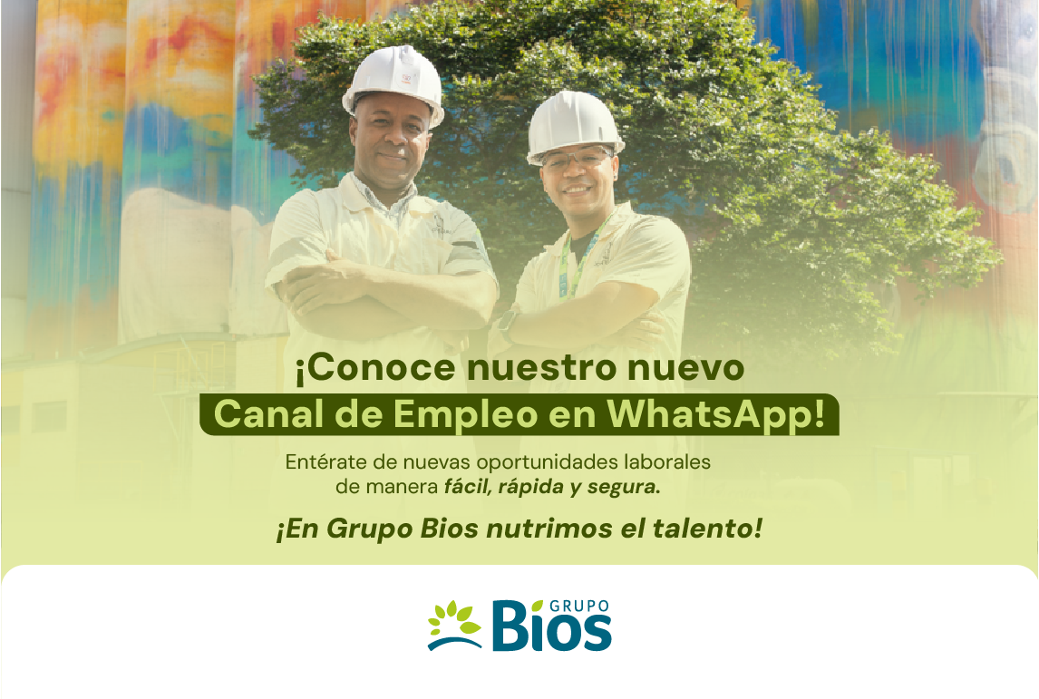 Canal de Empleo en Whatsapp Grupo Bios
